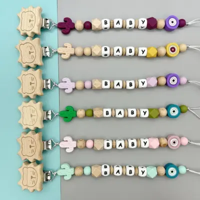 Adorable Cactus Wooden Dummy Clip